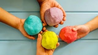 ПЛАСТИЛИН PLAY DOH В ДОМАШНИХ УСЛОВИЯХ. СДЕЛАЙ САМ.