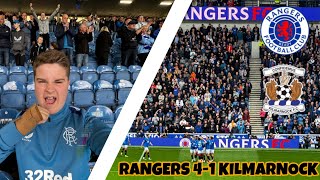 RANGERS 4-1 KILMARNOCK - MATCHDAY VLOG!