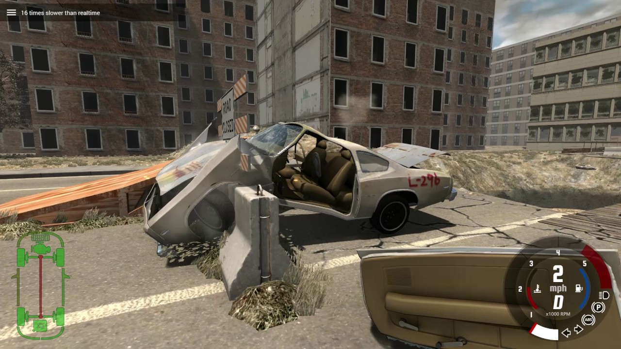 BeamNG.drive: Melting Car In The Bronx