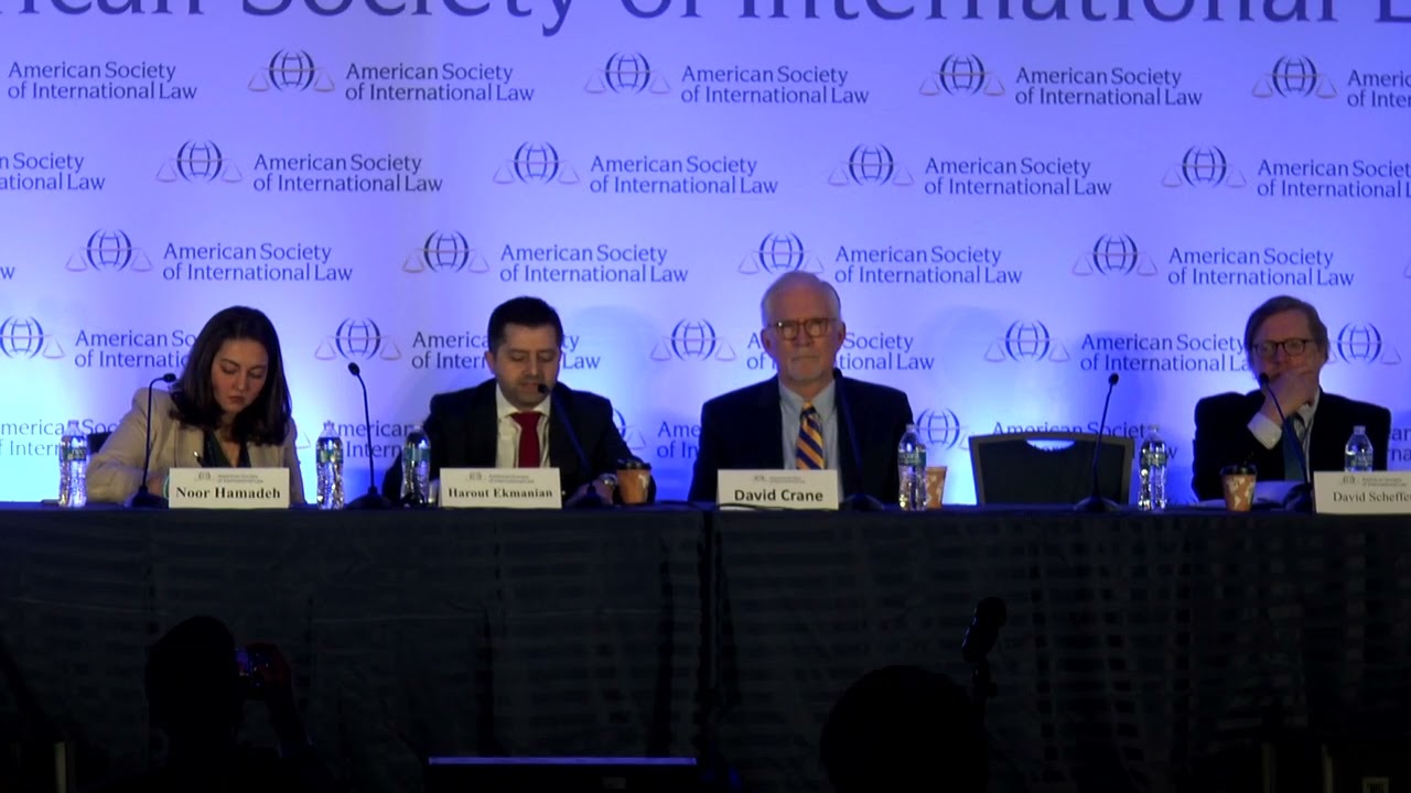 Late Breaking Panel - Syria’s New Dawn: Legal and Political Challenges Post-Assad