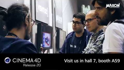 Maxon @ IBC 2018 – Teaser