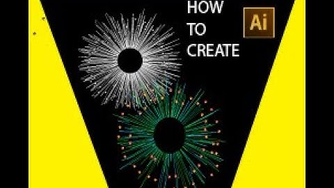 Easy To Create Glowing Circle with Sparkles in Adobe Illustrator