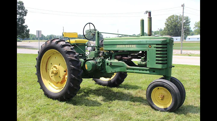 Model B John Deere Tractor