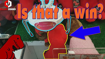 Is That A Win? | UFO Catcher at Round 1 Arcade | Claw Machine Wins | ClawD00d