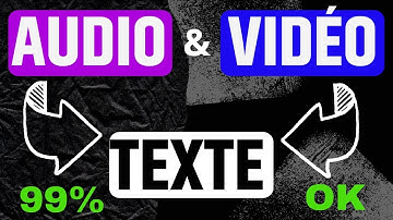 Convertir Vidéos et Audios en Texte en Quelques Minutes grâce à l