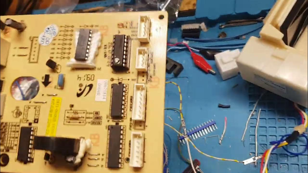управление заслонкой на холодильнике samsung rl34 da41-00482A ta7774pg ...