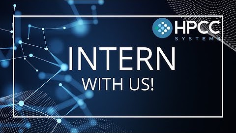2024 HPCC Systems Internship Program