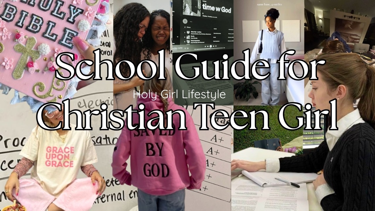 School Survival Guide Tips for Christian Teen Girl | Balance Your Christian Life with School Life
