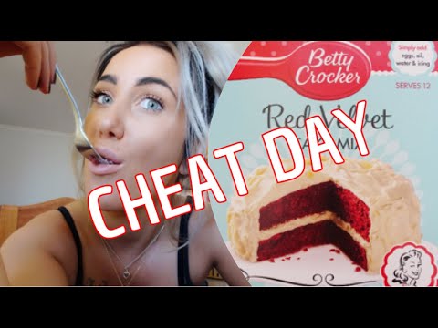 CHEAT DAY \ Betty Crocker Red Velvet cake