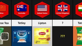 Tea brands from different countries Resimi