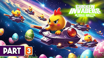 Chicken Invaders 4 Part 3 | Asteroid Ambush Begins!