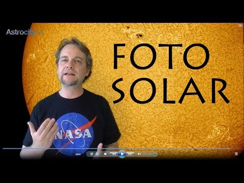 Vídeo: Com Es Diu L’aparell Astronòmic Per Fotografiar El Sol