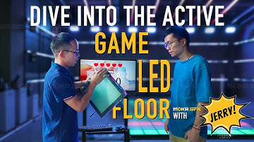 Dive Into The MOKA SFX Active Game LED Floor | Best Escape Rooms Project