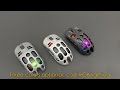 Three-mode hollow RGB gaming mouse