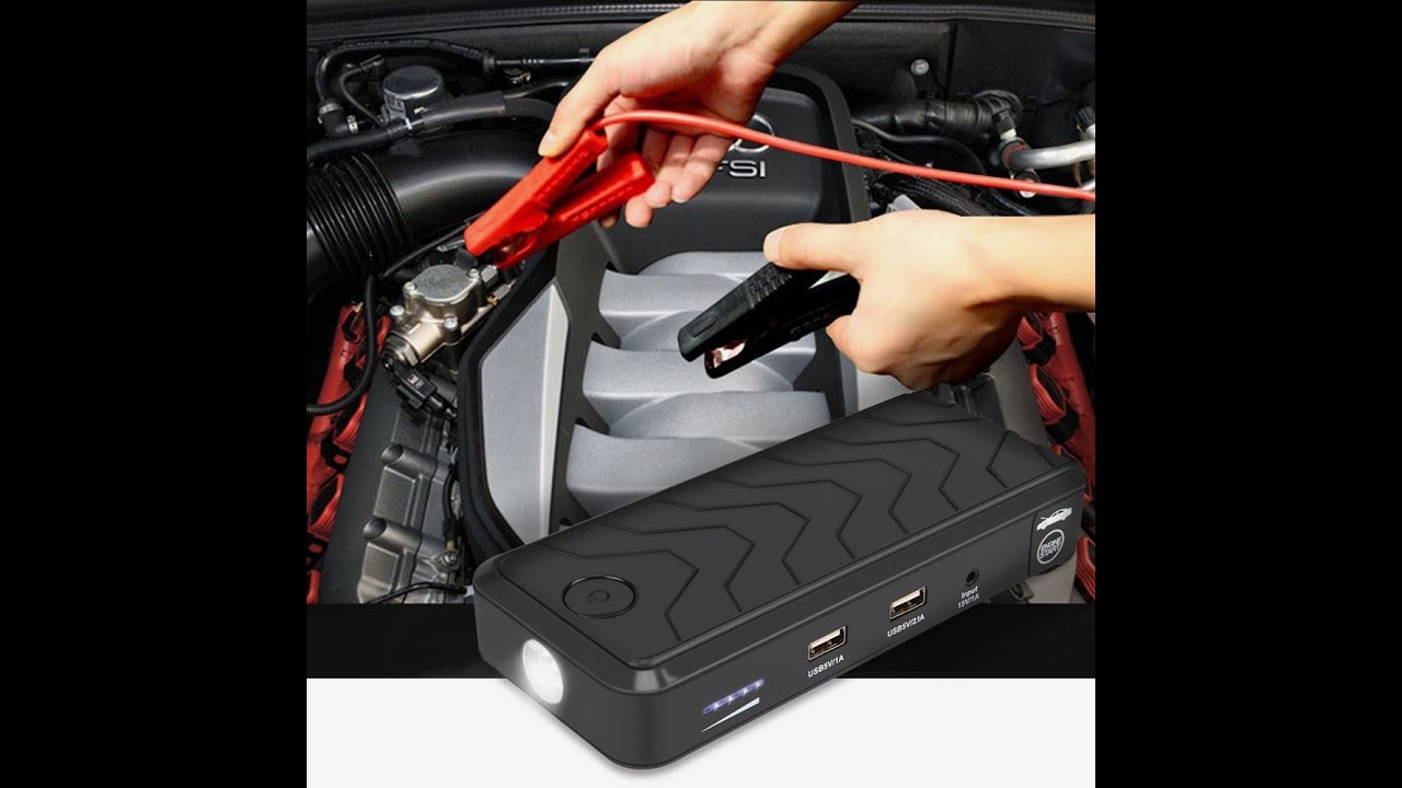 GBB 500A Peak Current Portable Car Jump Starter 12000mAh Review