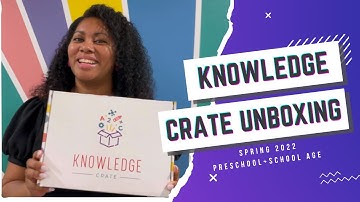 ✨KNOWLEDGE CRATE UNBOXING | Spring 2022 Preschool & School Age w/ADD-ON KIT! 🌱 | FIRST IMPRESSIONS!