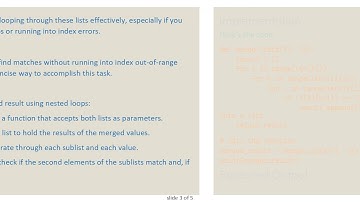 Merging Two Nested Lists in Python