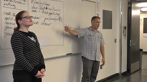Tarah Wheeler Van Vlack and Michael Reinhart on te...