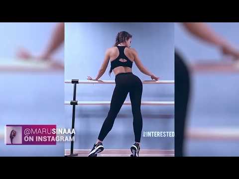 Sexy Girl Fitness GYM Flexible