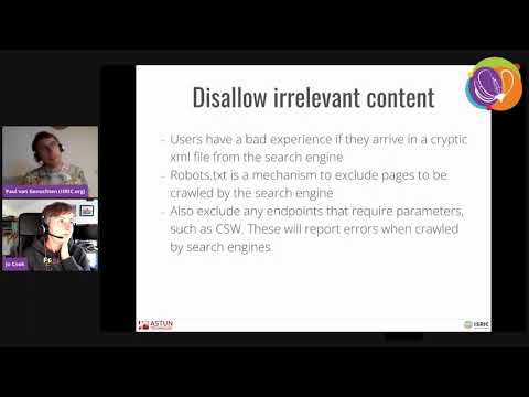 FOSS4G - GeoNetwork and Search Engine Optimization