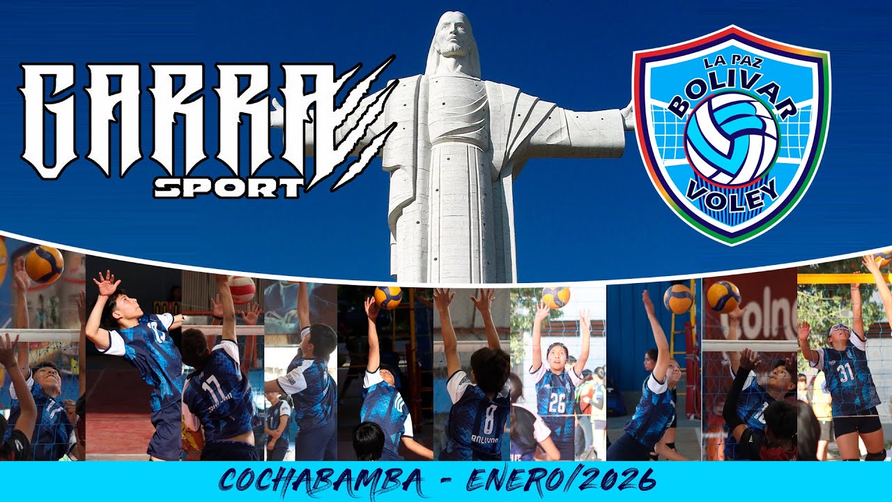 La Paz Bolívar Voley 🆚JM Santa Cruz | Sub26 | Femenino | Copa Garra Sport 2026 | Cochabamba