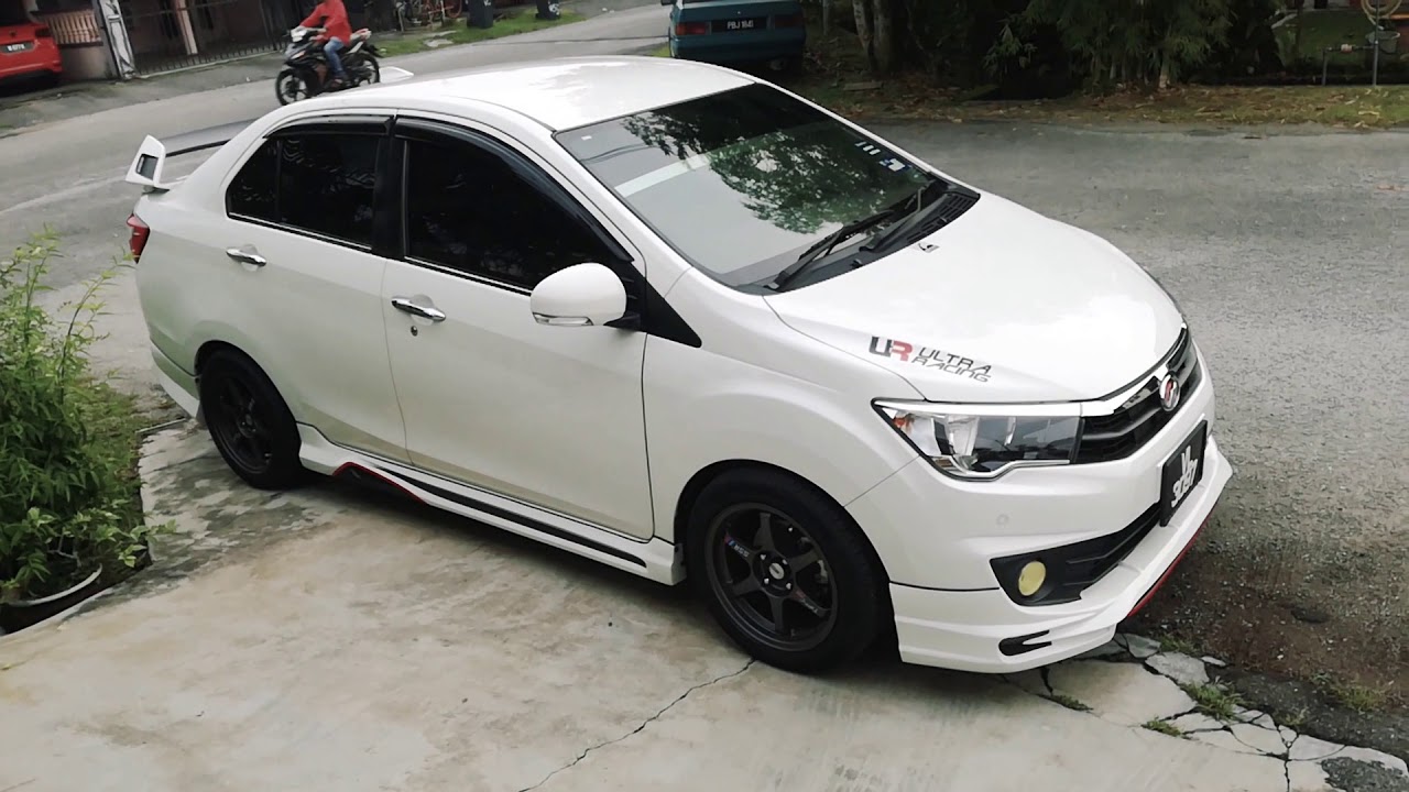 Perodua Bezza Modified - YouTube