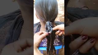 Easy hairstyles ??hair hairstylehairdo hairstyletutorialsshorts youtubetrendingtamilindia