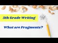 Writing Notebook Setup and Grammar Basics Quiz