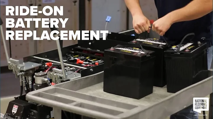 How to Replace the Batteries on Your Ride-On Scraper | Maintenance Monday 8