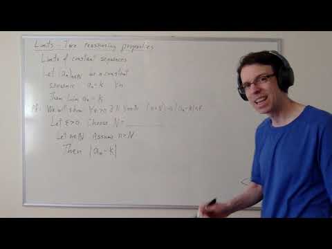 Constant sequences converge