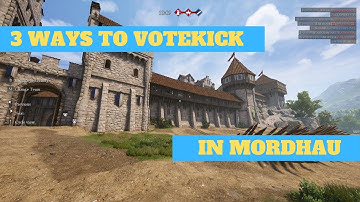 How to Votekick in Mordhau? Here