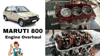 Complete Maruti 800 Engine Overhaul: Restoring Power and Performance || Part 1 #Maruti800 #Engine
