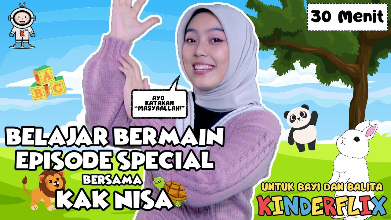 Belajar dan Bermain Untuk Balita Episode Spesial - Belajar Kata, Lagu Interaktif, Nursery Rhymes