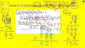g4 2 12 solve multistep problems using equations