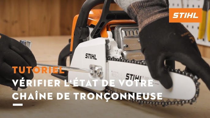 Tutoriel tronçonneuse n° 17 – Affûtage pro avec un porte-lime