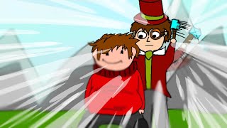 grian falls in the void and dies [Hermitcraft Animatic] #shorts