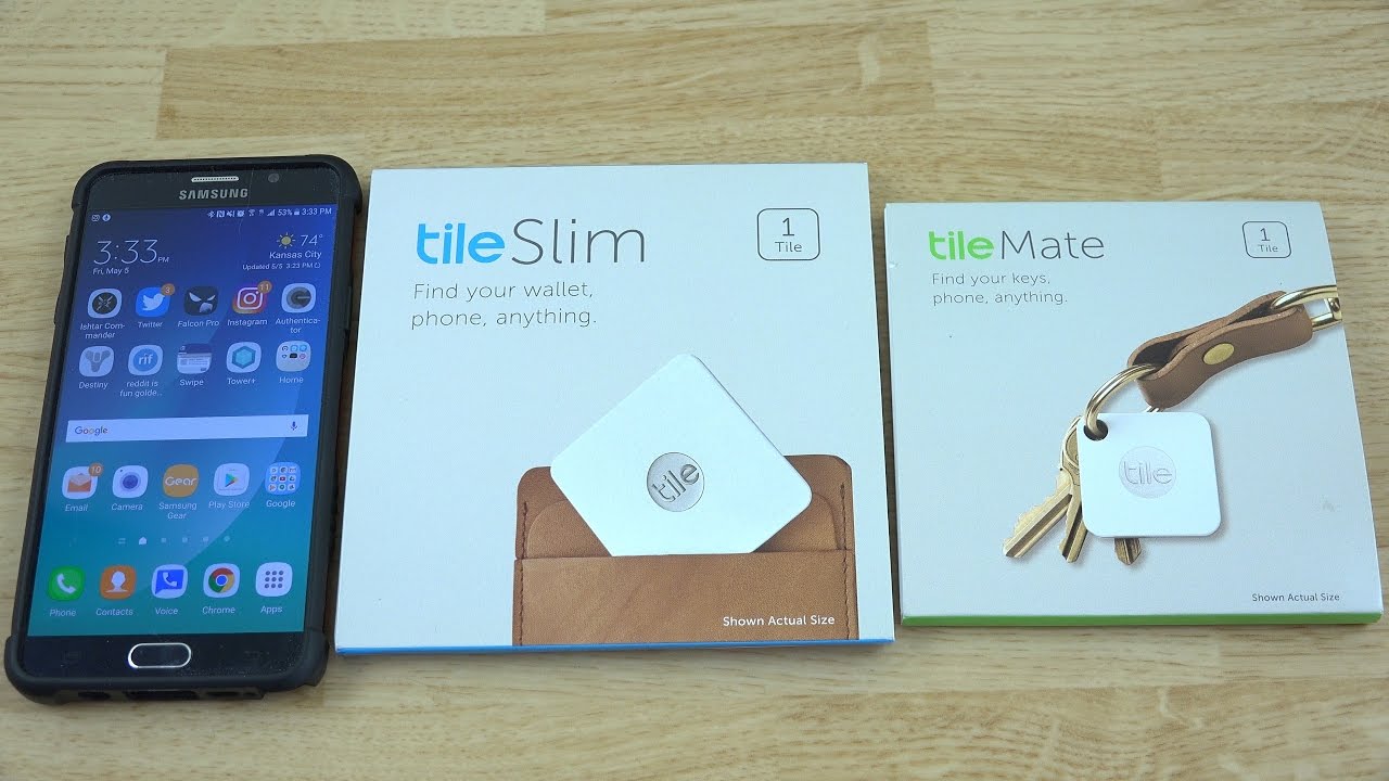 Tile Mate and Tile Slim (Key Finder. Wallet Finder. Anything ...