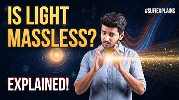 Why Nothing Can Reach the Speed of Light (The Truth About Mass & Energy) | Mass of Light | sufitramp