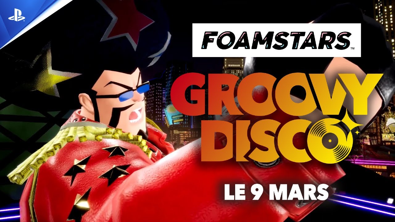 La nouvelle saison de Foamstars, Groovy Disco, débute le 9 mars