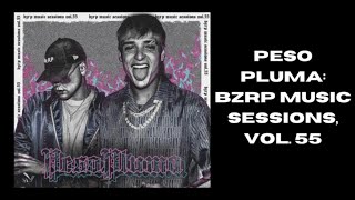 Peso pluma || bzrp music Sessions #55 {Letra, English}