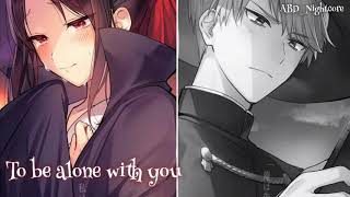 Alone with you [by HEDEGAARD] - Nightcore [Switching Vocals with lyrics]