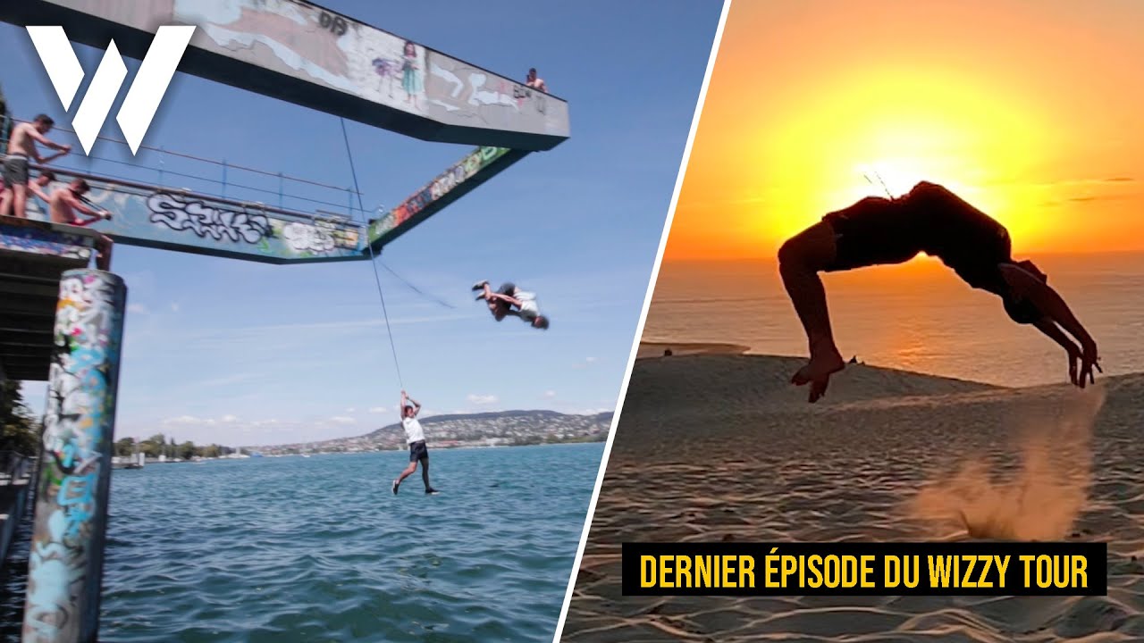 On installe un ROPE SWING dans une carrière abandonnée (Wizzy Tour : Ep 11)