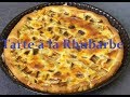 Tarte  la rhubarbe  recette facile 