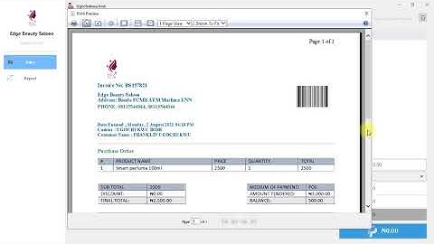 POS APPLICATION USING C# AND MYSQL