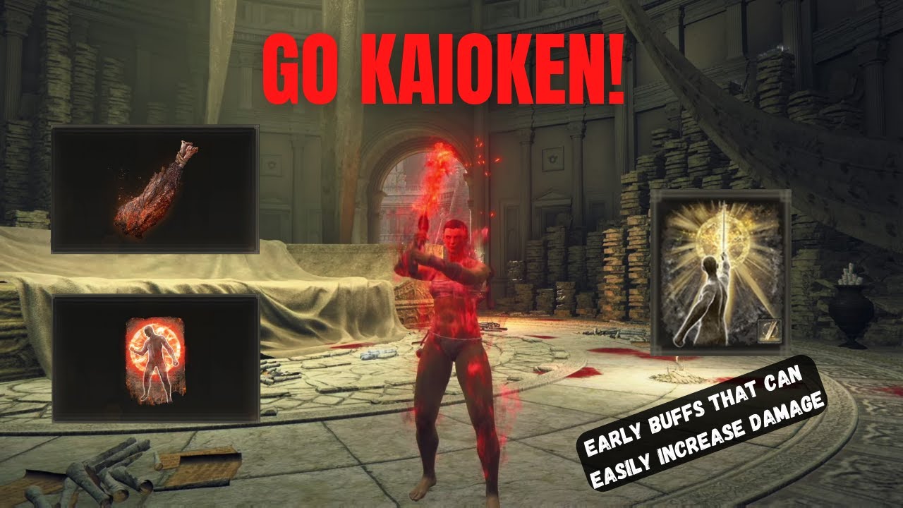Super Early Elden Ring Damage Buffs YouTube
