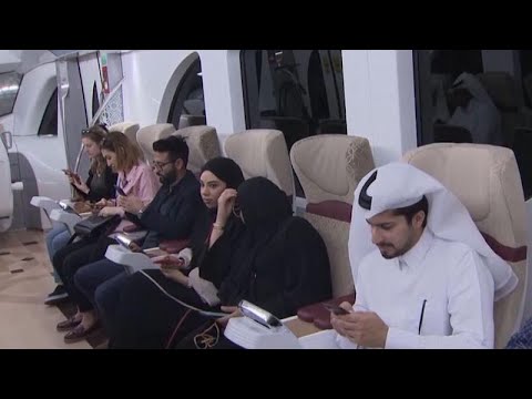 Video | Katar'ın başkenti Doha'da ülkenin ilk metrosu açıldı