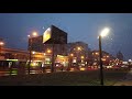 4K 60 fps Walking down the street with snow. Архангельск, улица Воскресенская