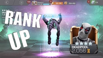 Marvel Contest of Champions | 4 Star X-Force Deadpool Rank Up!