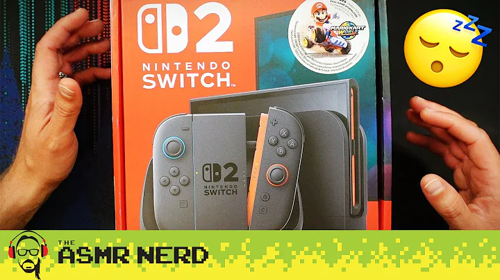 ASMR | This Nintendo Switch 2 Unboxing Will Put You To Sleep 😴 [whispering, tapping, tracing]