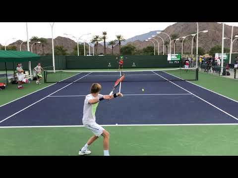 andrey-rublev-/-feliciano-lopez-practice-(court-level-60fps)